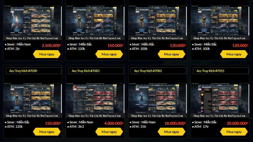 Acc Truy Kích VIP Miễn Phí Là Gì