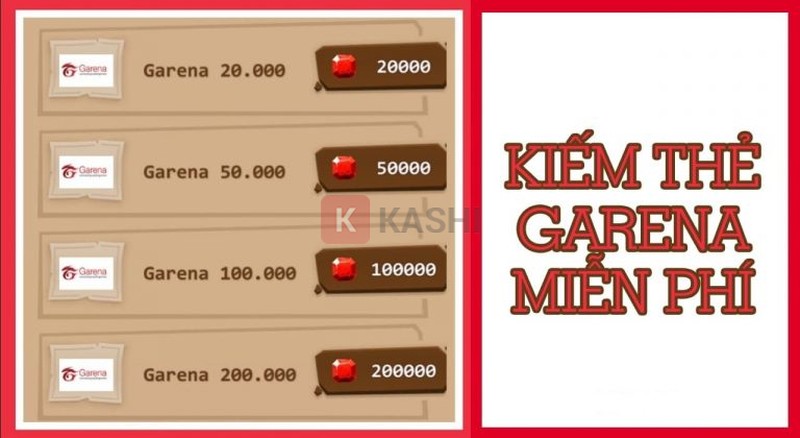 Bảng Giá Quy Đổi Thẻ Nạp Garena Mới Nhất 2025