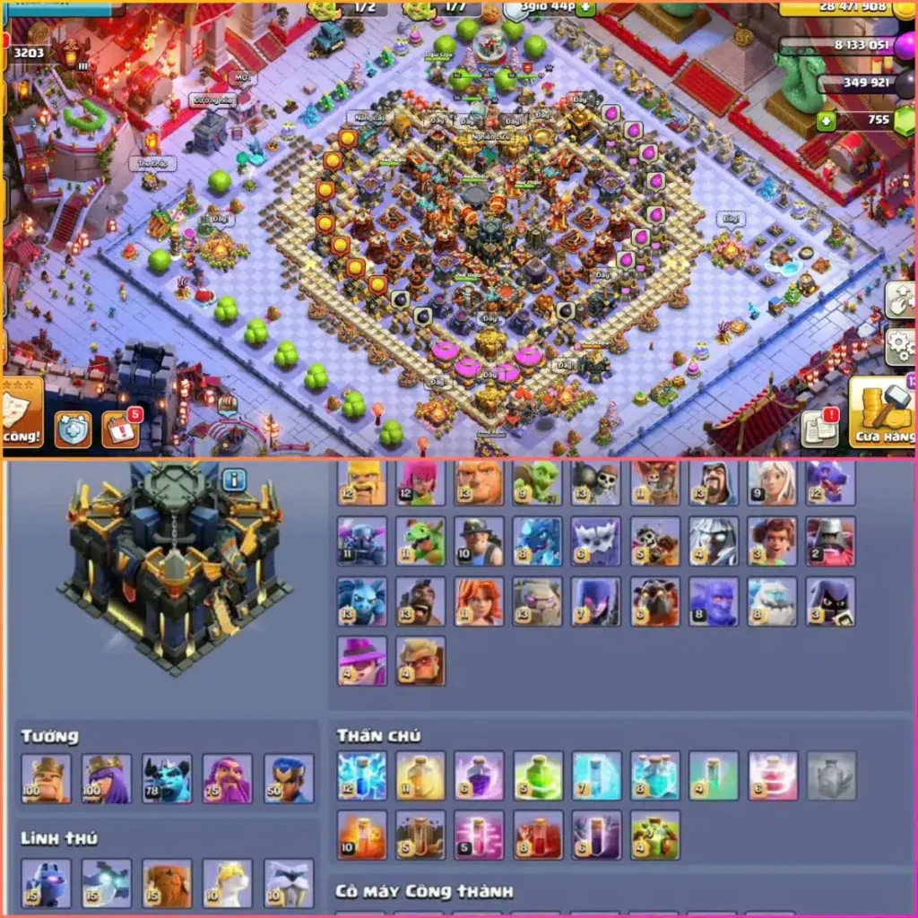 Cảnh Báo Các Rủi Ro Mất Acc Clash of Clan