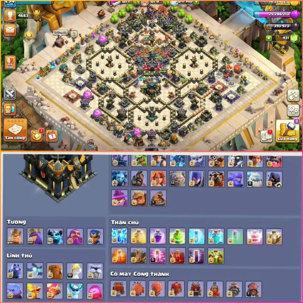 Kinh Nghiệm Lựa Chọn Shop Bán Acc Clash of Clan Uy Tín