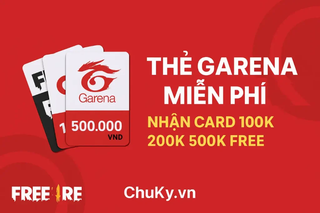Thẻ Nạp Garena Miễn Phí