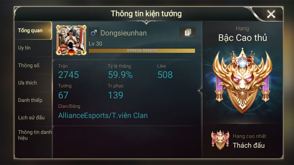 999+ ACC Liên Quân Free Miễn phí Full Tướng Full Skin Mới 2025 13 Tặng Acc Liên Quân Full Tướng Full Skin