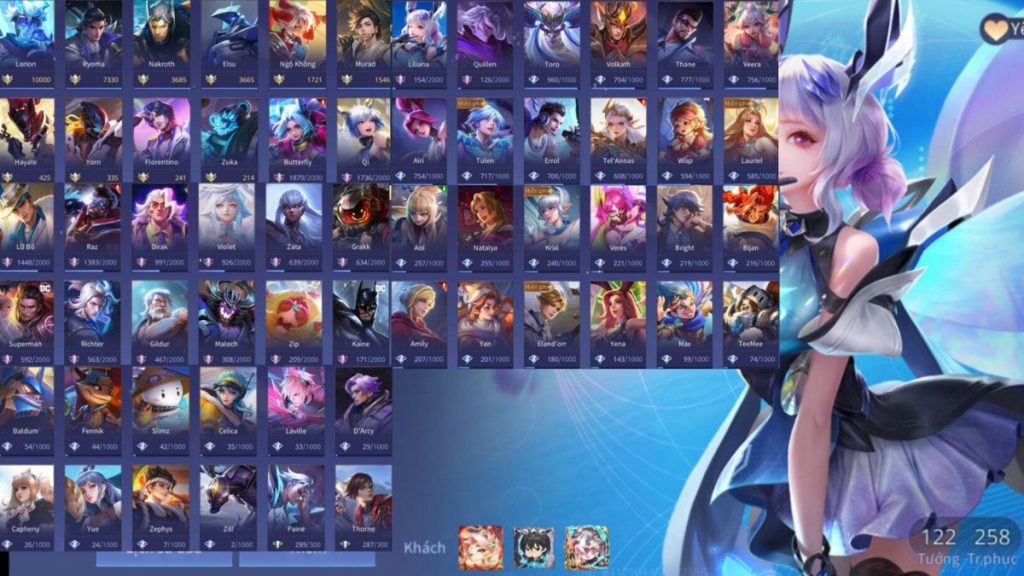 999+ ACC Liên Quân Free Miễn phí Full Tướng Full Skin Mới 2025 17 Tại Sao Acc Liên Quân Free Lại Được Săn Đón