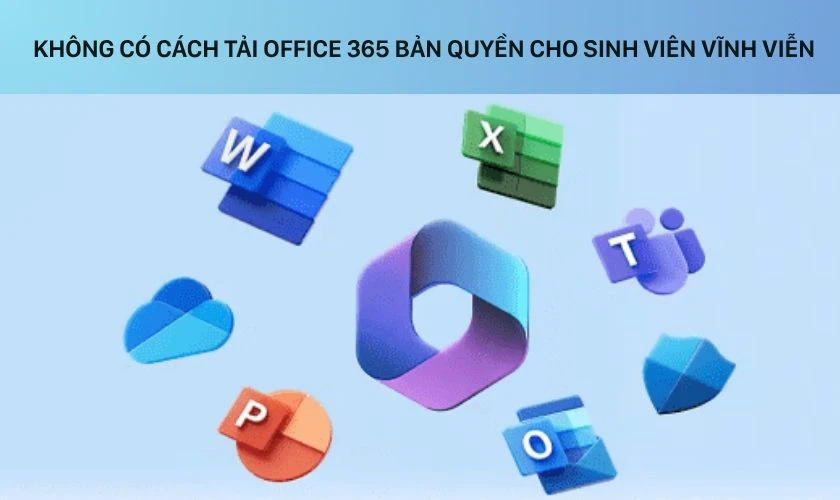 Tài khoản Office 365 vĩnh viễn miễn phí