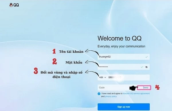 Share acc QQ free đầy đủ thông tin