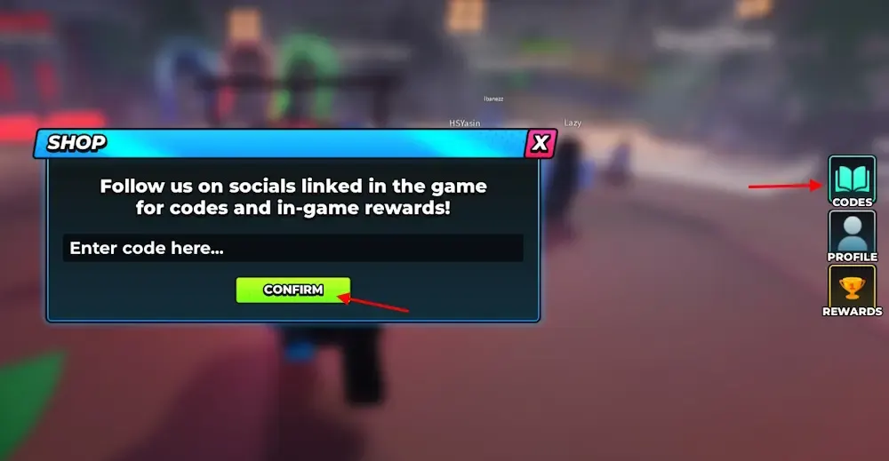 Hướng dẫn cách nhập code Hunty Zombie Roblox