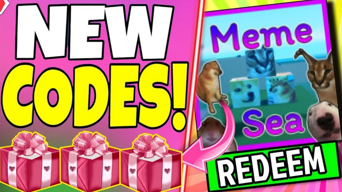 Code Meme Sea update mới nhất 09/2026 nhận Gem, Money, Cash giá trị