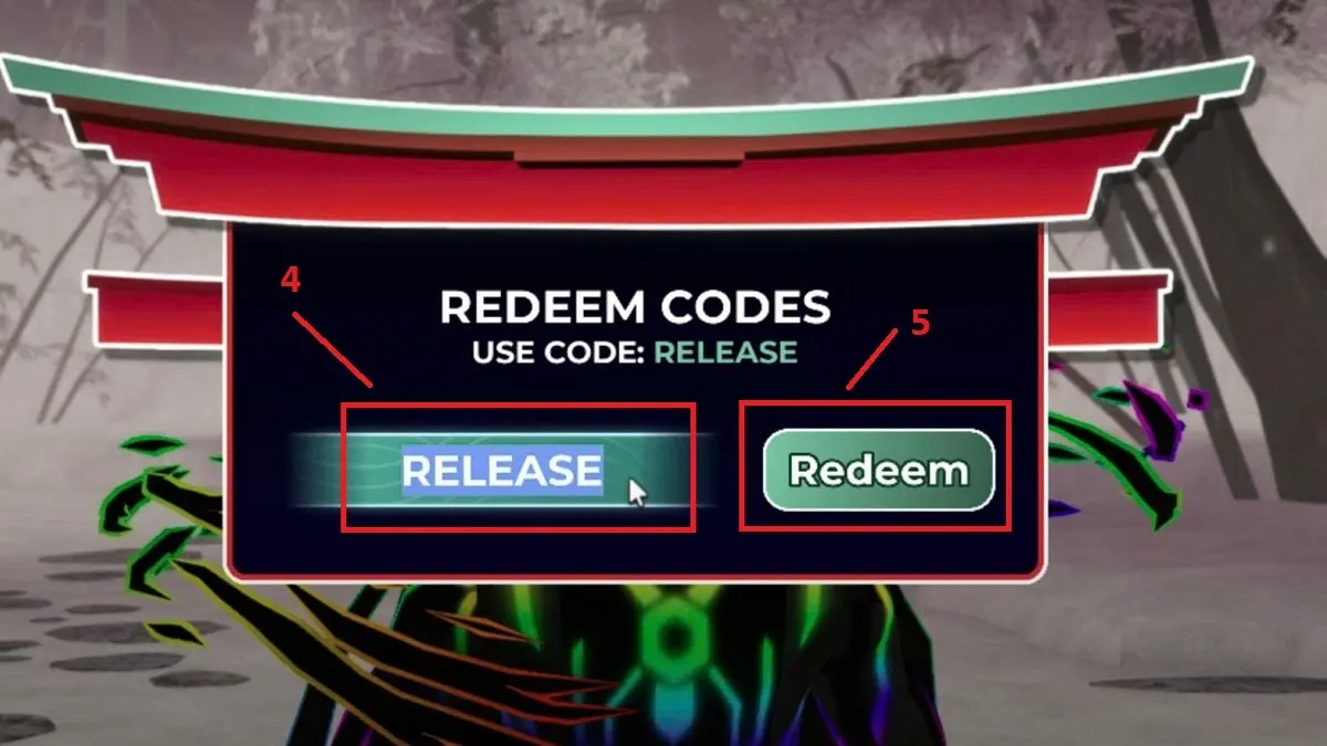 Hướng dẫn cách nhập code Mugen bước 3