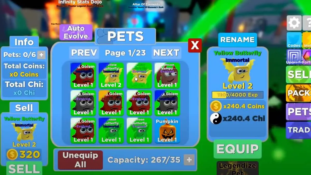 code Ninja Legends mới nhất